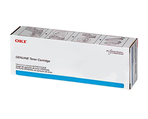OEM Okidata 45643507 Cyan Toner Cartridge (28,000 Pages)