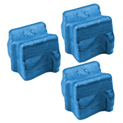 Compatible Xerox 108R00605 Cyan Solid Ink Sticks (3-Pack) (3,400 Pages)
