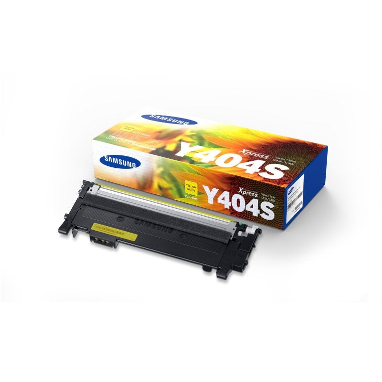 OEM Samsung CLT-Y404S Yellow Toner Cartridge (1,000 Pages)