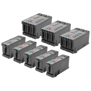 Compatible Set of 8 Dell Series 22 High Yield Black & Color Ink Cartridges