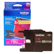 OEM Brother Innobella LC79M (LC79) Extra High Yield Magenta Ink Cartridge (1,200 Pages)
