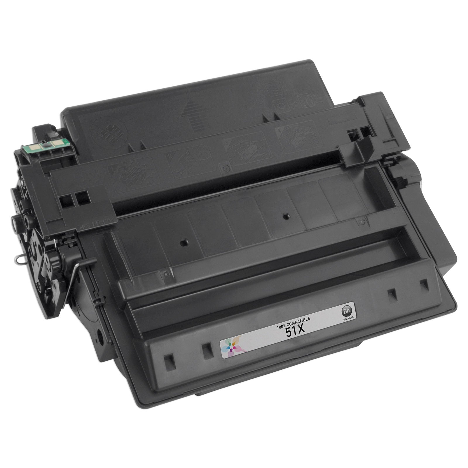 Compatible HP Q7551X Black Toner Cartridge