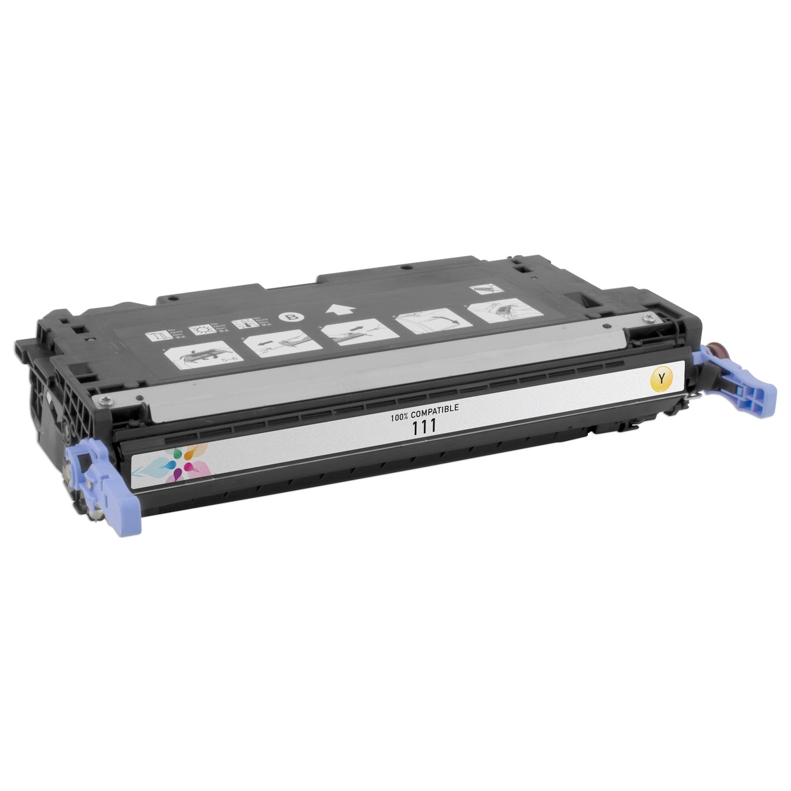 Remanufactured Canon 111 Yellow Toner Cartridge (6,000 Pages)