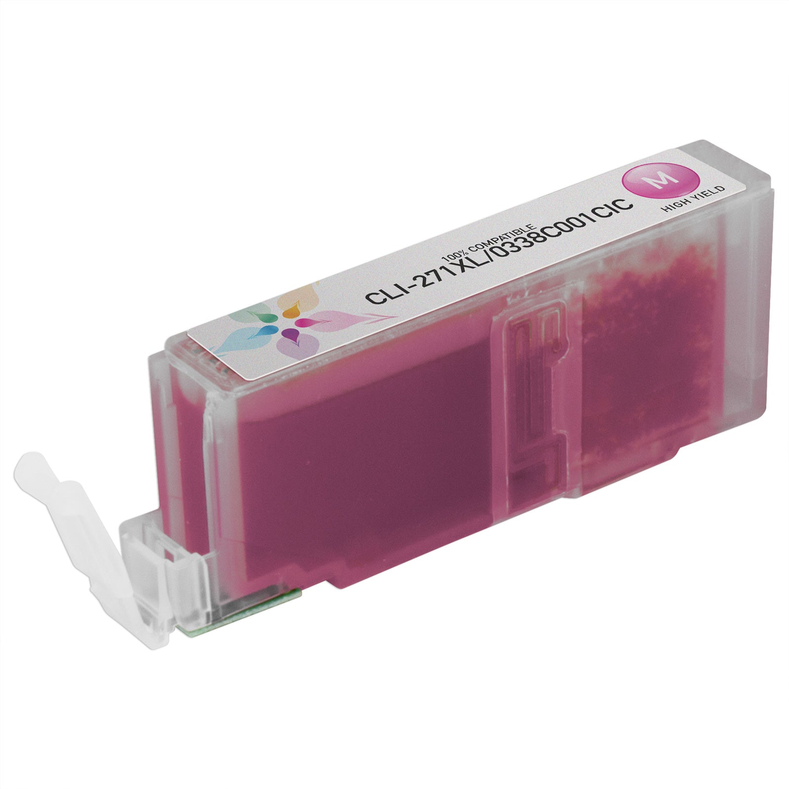 Compatible Canon CLI-271XL Magenta Ink Cartridge (715 Pages)