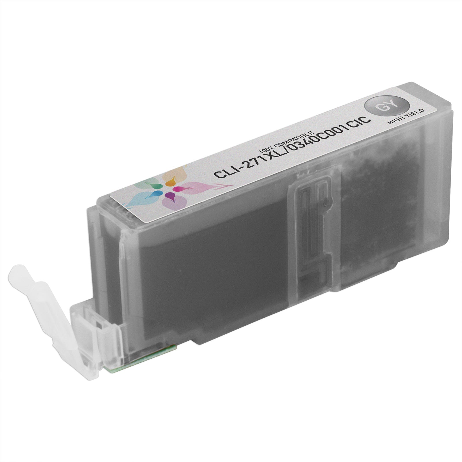 Compatible Canon CLI-271XL Gray Ink Cartridge