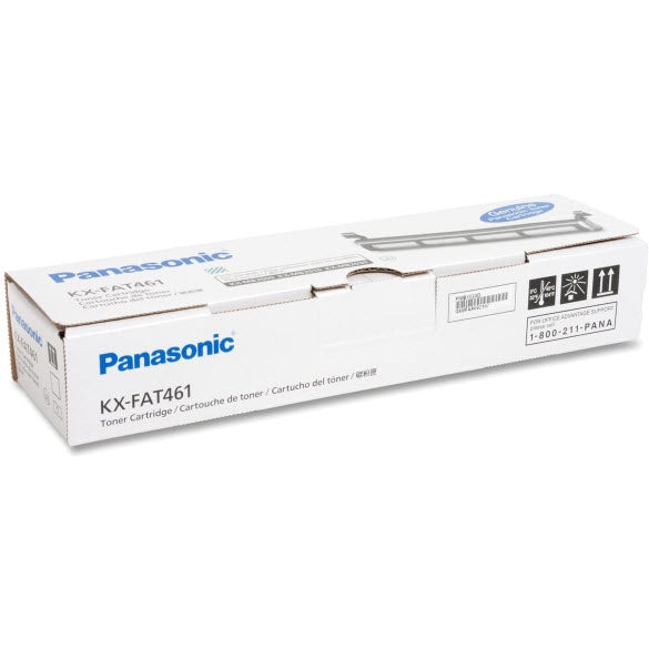 OEM Panasonic KXFAT461 Black Toner Cartridge (2,000 Pages)
