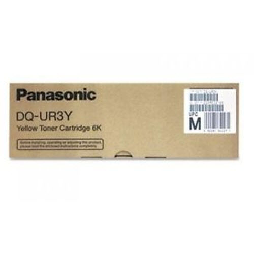OEM Panasonic DQUR3Y Yellow Toner Cartridge (6,000 Pages)