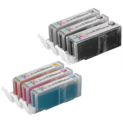 Set of 6 Compatible Canon PGI270XL & CLI271XL Ink Cartridges (Multi Color)