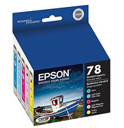 OEM Epson 78 5-Color Ink Cartridge Multipack (430 Pages)
