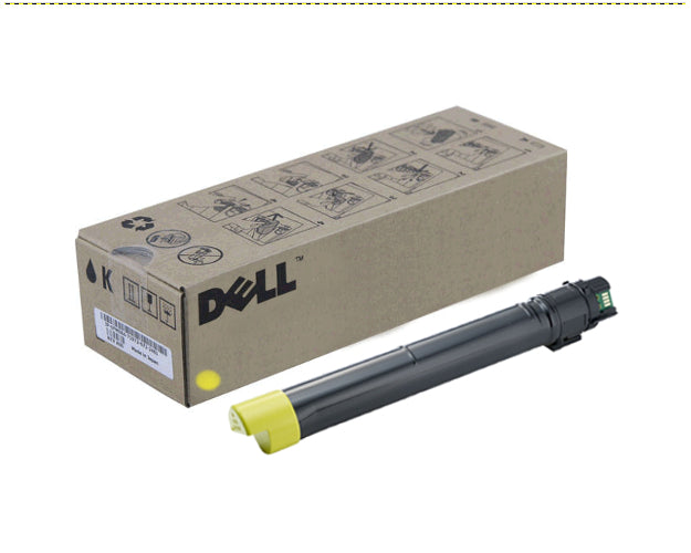OEM Dell 332-1875 Yellow Toner Cartridge (15,000 Pages)