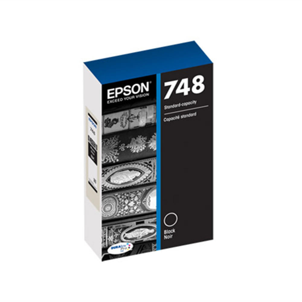 OEM Epson T748120 Black Ink Cartridge (2,500 Pages)