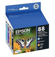 OEM Epson 88 4-Color Multipack Ink Cartridge (650 Pages)