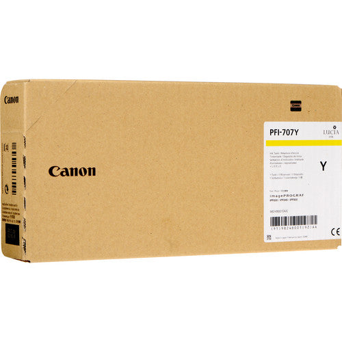 OEM Canon PFI-707Y Yellow Ink Cartridge