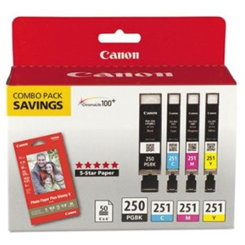 Original Canon PGI250 / CLI-251 Color Ink – Quikshiptoner.com