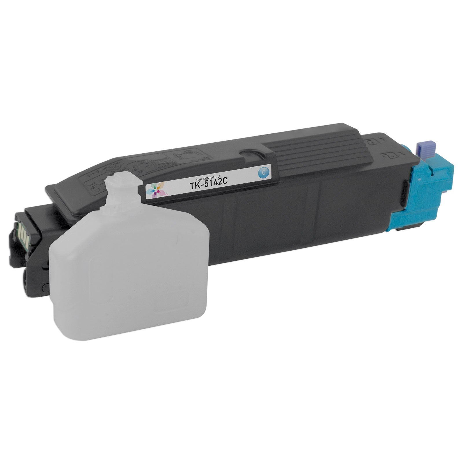Compatible Kyocera TK-5142C Cyan Toner Cartridge (5,000 Pages)