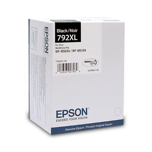 OEM Epson T792XL120 Black Ink Cartridge (4,000 Pages)
