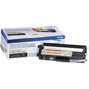 OEM Brother TN315BK High Yield Black Laser Toner Cartridge (6,000 Pages)