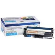 OEM Brother TN315C High Yield Cyan Laser Toner Cartridge (3,500 Pages)
