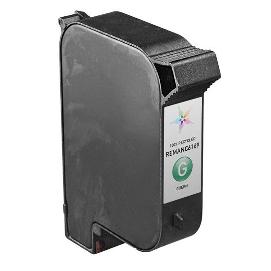 Remanufactured HP C6169A Spot Color Green Ink Cartridge