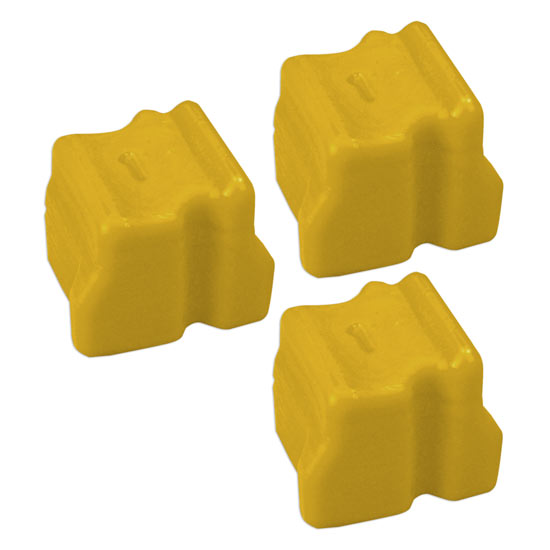 Compatible Xerox 108R00662 Yellow Ink Sticks (3 Pack) (3,400 Pages)