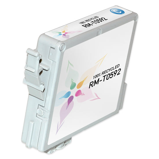 Remanufactured Epson T059220 Cyan Ink Cartridge (450 Pages)