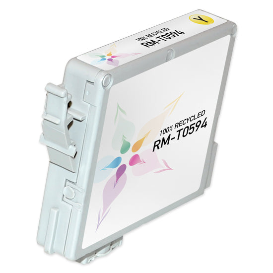 Remanufactured Epson T059420 Yellow Ink Cartridge (450 Pages)