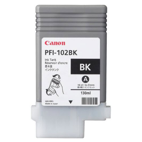 OEM Canon 0895B001AA (PFI-102BK) Black Ink Cartridge