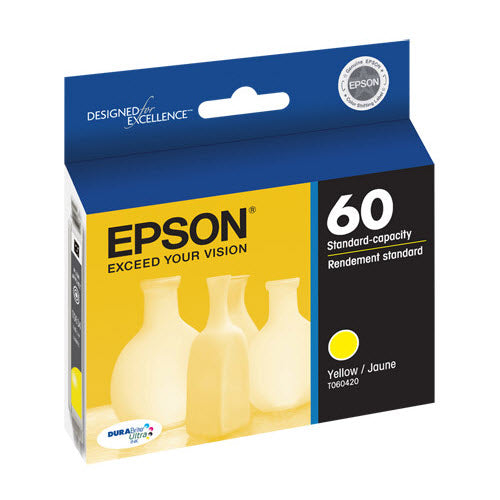 OEM Epson T060420 Yellow Ink Cartridge (450 Pages)