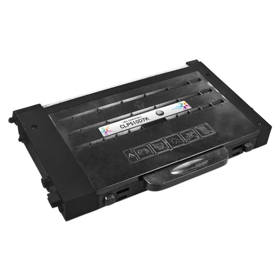 Remanufactured Samsung CLP-510D7K Black Laser Toner Cartridge