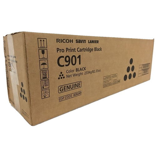 OEM Ricoh 828124 Type C901 Black Toner Cartridge (63,000 Pages)