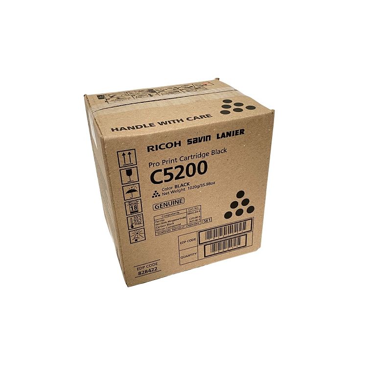 OEM Ricoh 828422 Black Toner Cartridge (33,000 Pages)