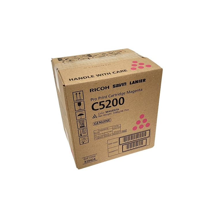 OEM Ricoh 828424 Magenta Toner Cartridge (24,000 Pages)