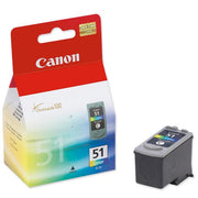 OEM Canon CL51 High Yield Color Ink Cartridge (330 Pages)