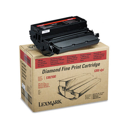 OEM Lexmark 1382100 Black Toner Cartridge (7,000 Pages)