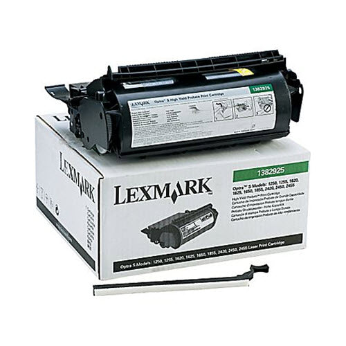 OEM Lexmark 1382925 Black Laser Toner Cartridge (17,600 Pages)