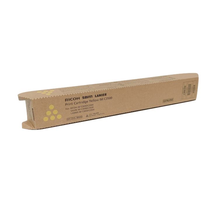 OEM Ricoh 842252 Yellow Toner Cartridge (19,000 Pages)
