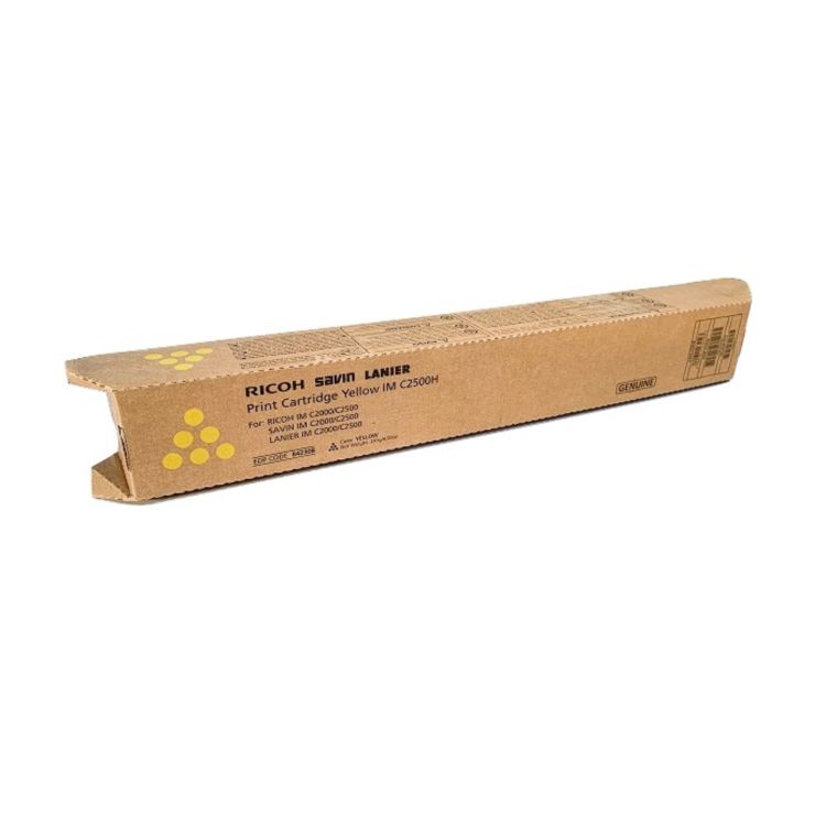 OEM Ricoh 842308 HY Yellow Toner Cartridge (10,500 Pages)