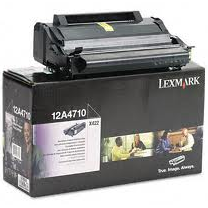 OEM Lexmark 12A4710 Black Toner Cartridge (6,000 Pages)