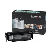 OEM Lexmark 12A4715 Black Laser Toner Cartridge (12,000 Pages)