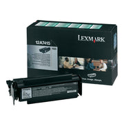 OEM Lexmark 12A7415 Black Laser Toner Cartridge (10,000 Pages)