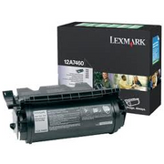 OEM Lexmark 12A7460 Black Laser Toner Cartridge (5,000 Pages)