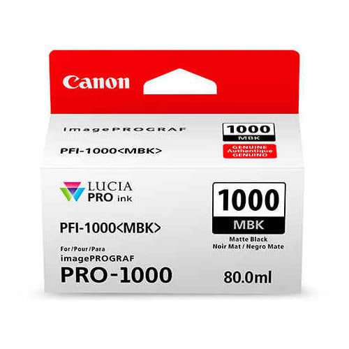 OEM Canon PFI-1000 Matte Black Ink Cartridge
