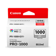 OEM Canon PFI-1000 Gray Ink Cartridge