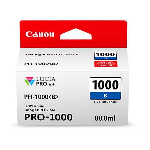 OEM Canon PFI-1000 Blue Ink Cartridge