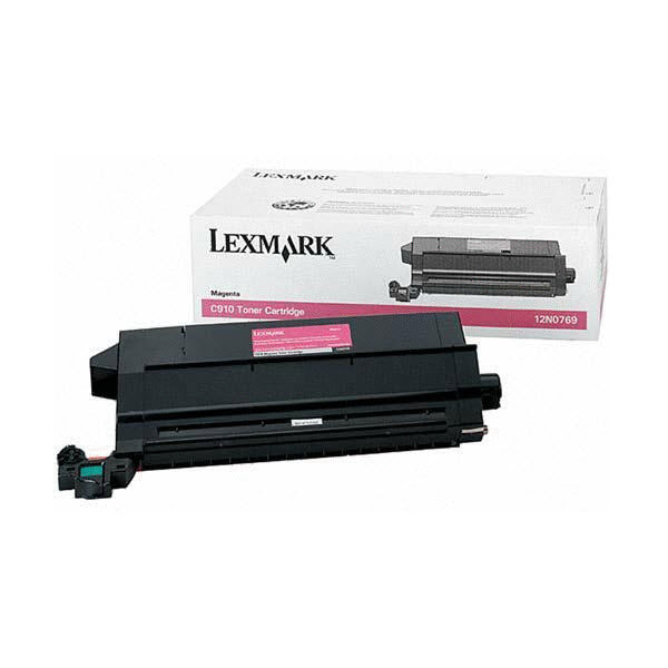 OEM Lexmark 12N0769 Magenta Toner Cartridge (14,000 Pages)