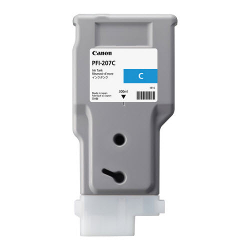 OEM Canon PFI-207C Cyan Ink Cartridge