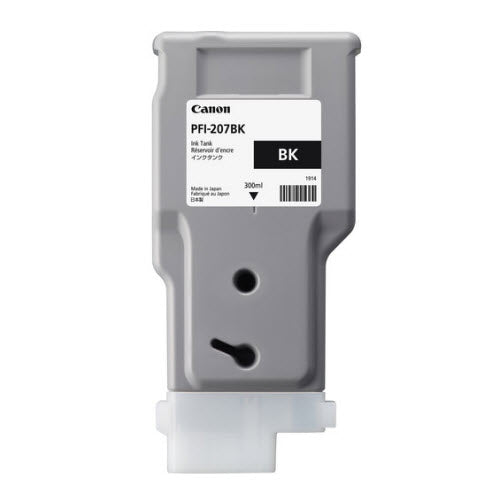 OEM Canon PFI-207BK Black Ink Cartridge