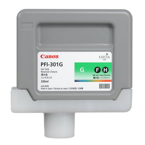 OEM Canon PFI-301G Green Ink Cartridge