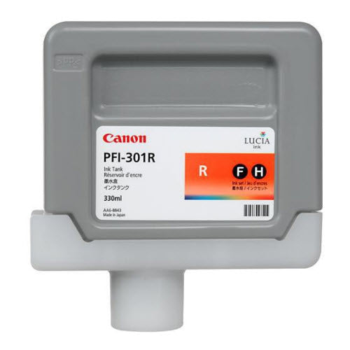 OEM Canon PFI-301R Red Ink Cartridge
