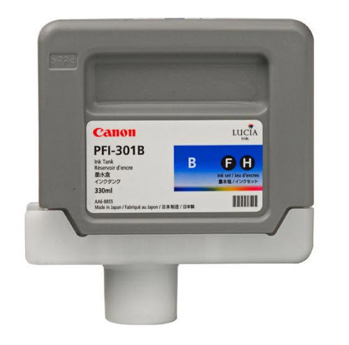 OEM Canon PFI-301B Blue Ink Cartridge